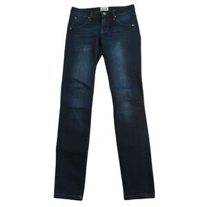 Hudson Girls CPSIA 2008 Slim Skinny Dark Wash Jeans Size 14 Flap Pocket